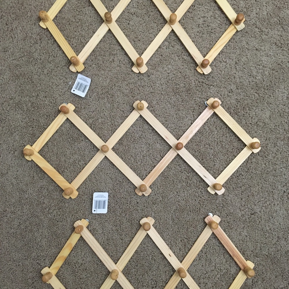3 wall hangers (NEW) with tags